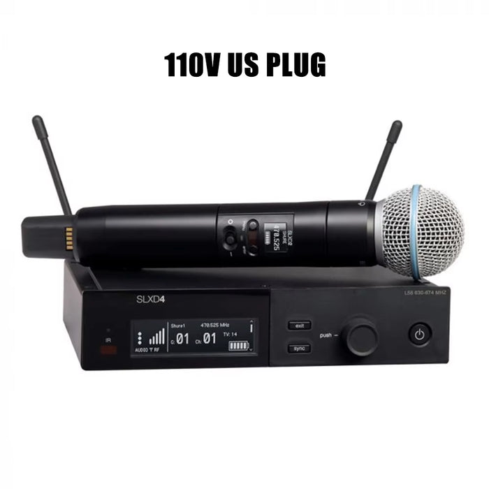 Shure SLXD4 Wireless Mic 1 Channel UHF