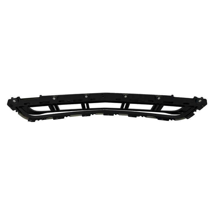 Fit 2013-2017 Cadillac XTS Front Bumper Black Upper Grille Lower Grill 2PCS