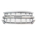 Front Bumper Upper Grille Chrome for 2016 2017 2018 2019 Chevy Silverado 1500