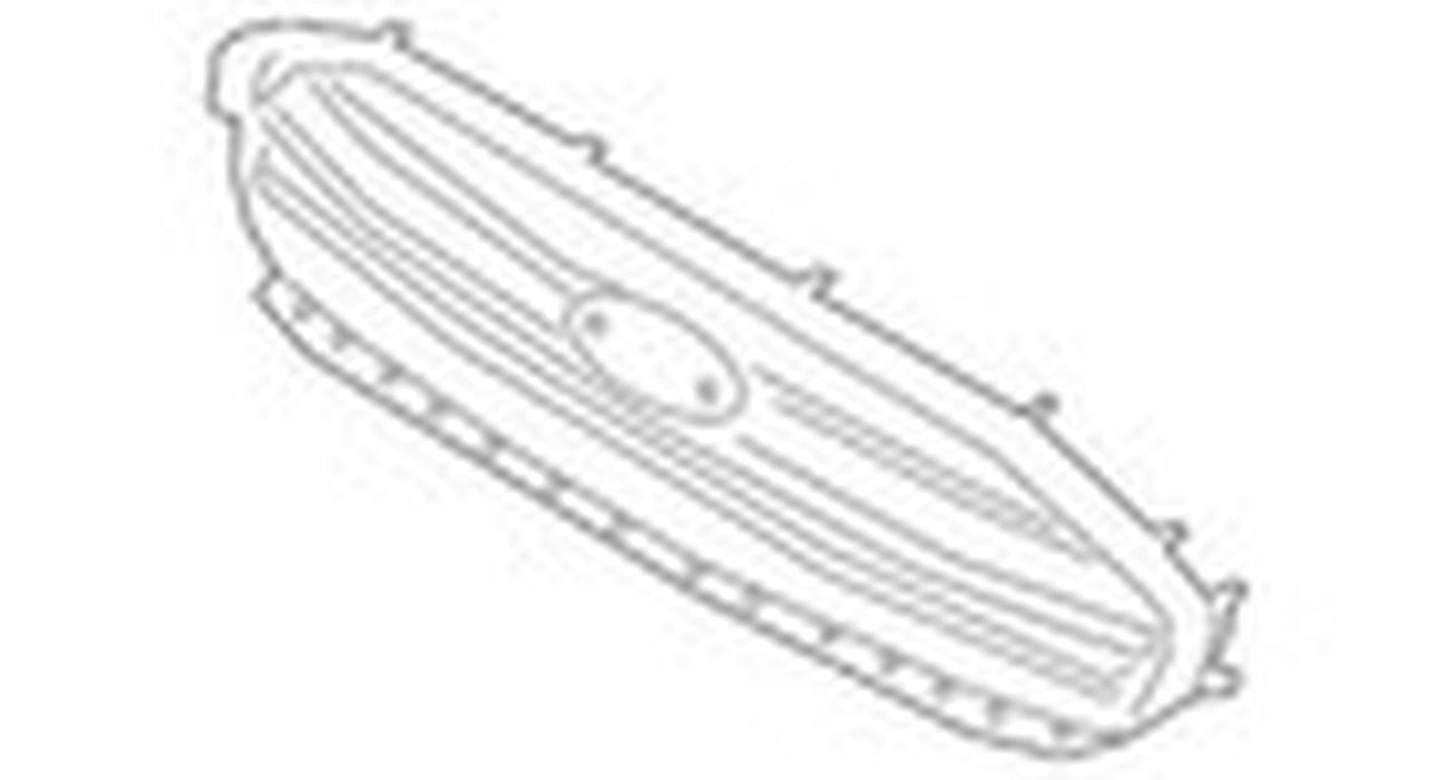 2019 2020 2021 Ford Transit Connect Front Grille W/O Chrome Molding Trim
