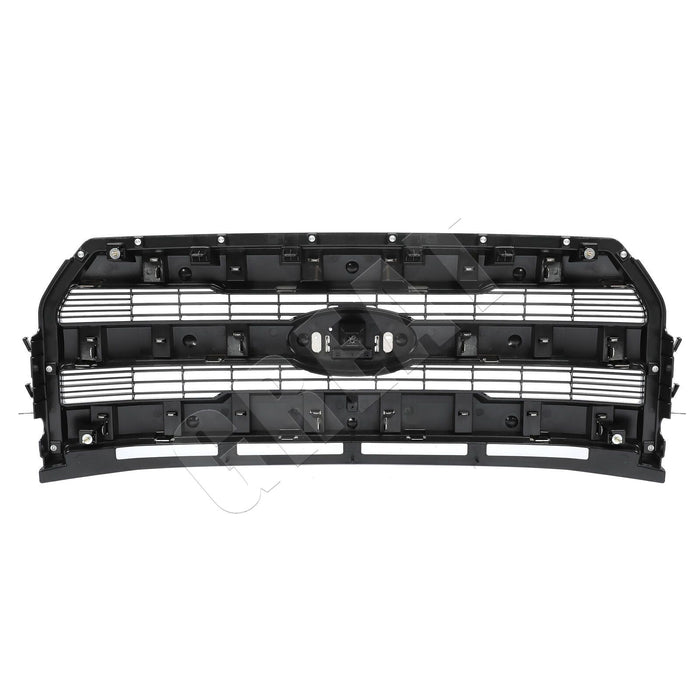 For 2015-2017 Ford F150 F-150 Front Upper Grille Grill W/O Camera Chrome