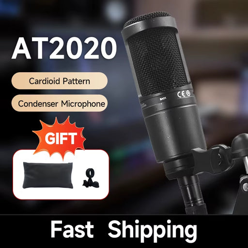 AT2020 Condenser Mic Recording & Streaming