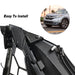 Front Guard Upper Honeycomb Grille Fog Lights Suit for 2017 2018 Honda CR-V CRV