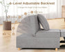 Folding Ottoman 4-in-1 Sleeper Sofa for Small Spaces