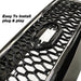 New Front Mesh Bumper Upper Grille Grill Black for 2016 2022 Toyota Tacoma TRD