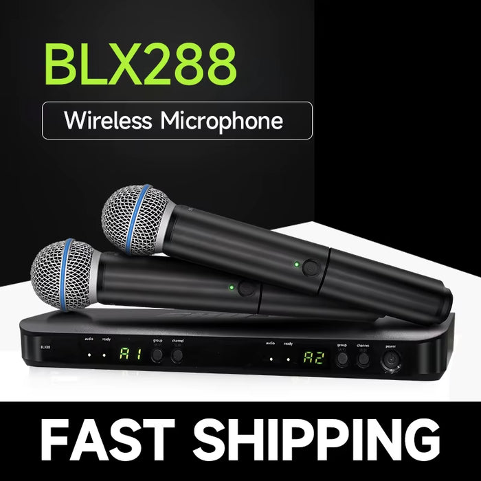 BLX288 Dual Mic Wireless Vocal System