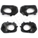 Front Lower Grill Valance Panel Fog Light Bezels Set for 2016-2021 Tacoma SR SR5