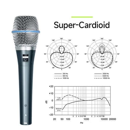 BT 87A Pro Supercardioid Vocal Mic