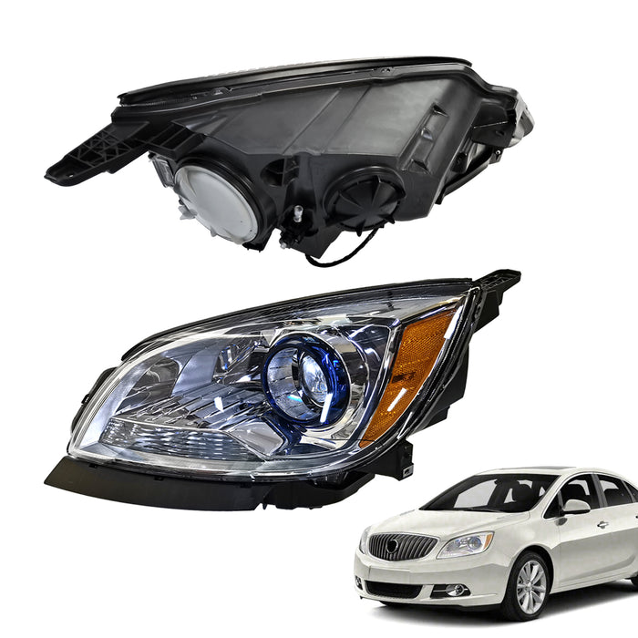 For 2012-2017 Buick Verano Halogen Headlight Headlamp Assembly Passenger Side