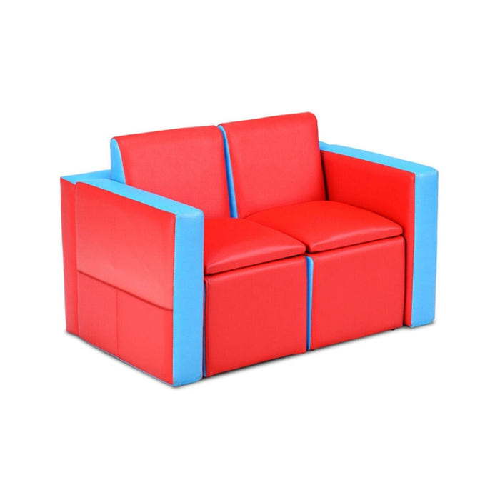 Convertible Kids Furniture Set: Sofa, Table, Chair