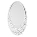 Large Silver Oval Mirror Bathroom