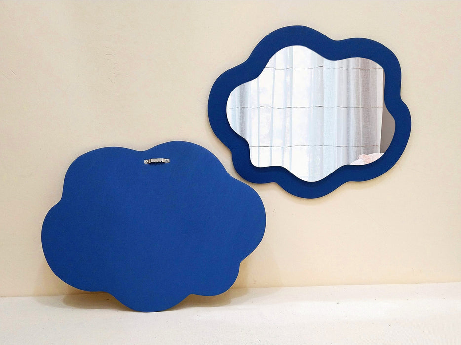 Wavy Cloud Mirror | Unique Wall Decor