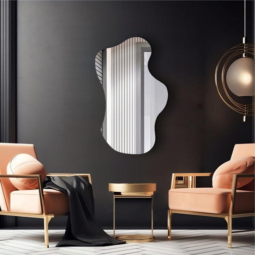 Wavy Wall Mirror | Unique & Modern Design