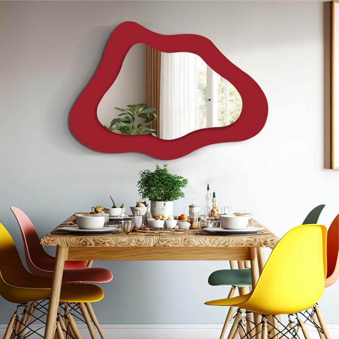 Wavy Wall Mirror | Colorful & Unique