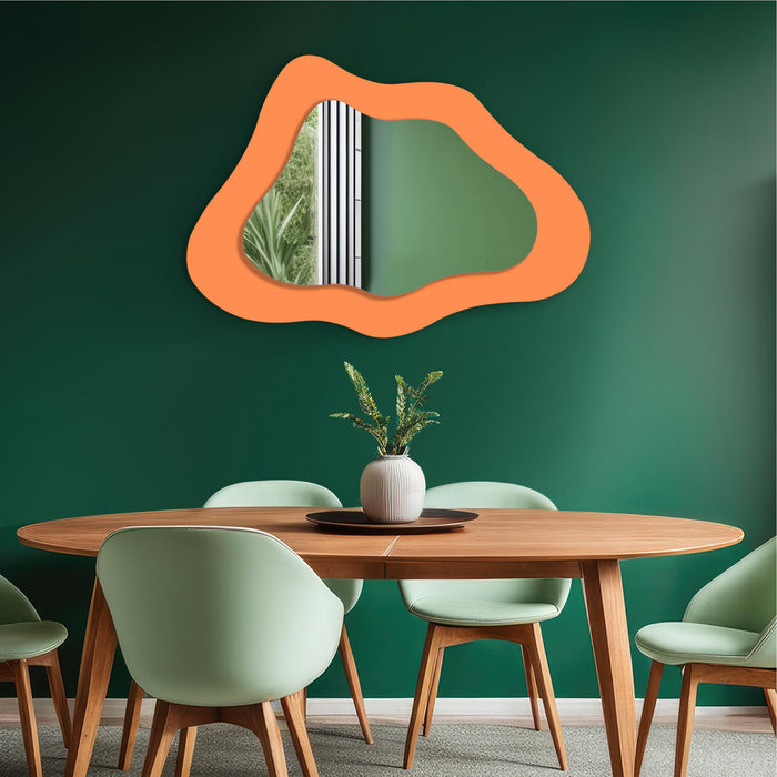 Wavy Wall Mirror | Colorful & Unique