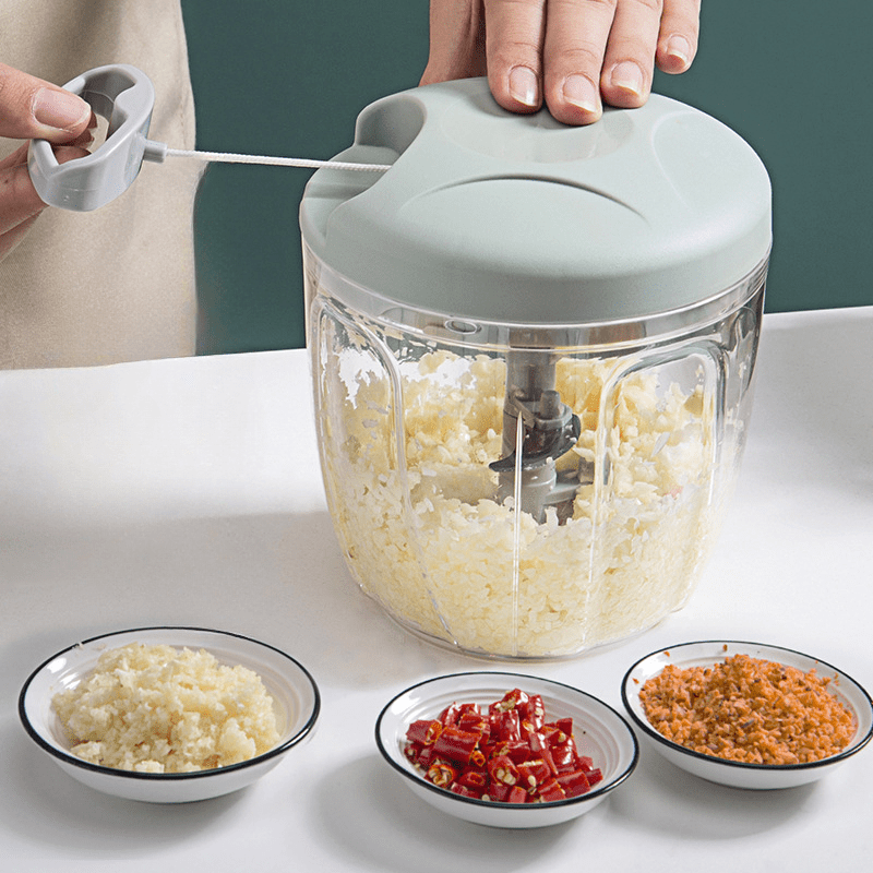 Multifunctional Manual Vegetable  Garlic Chopper Tool