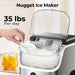 Compact Stainless Steel Countertop Nugget Ice Maker 35lbsDay