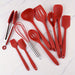 10Piece NonStick Silicone Kitchen Utensil Set