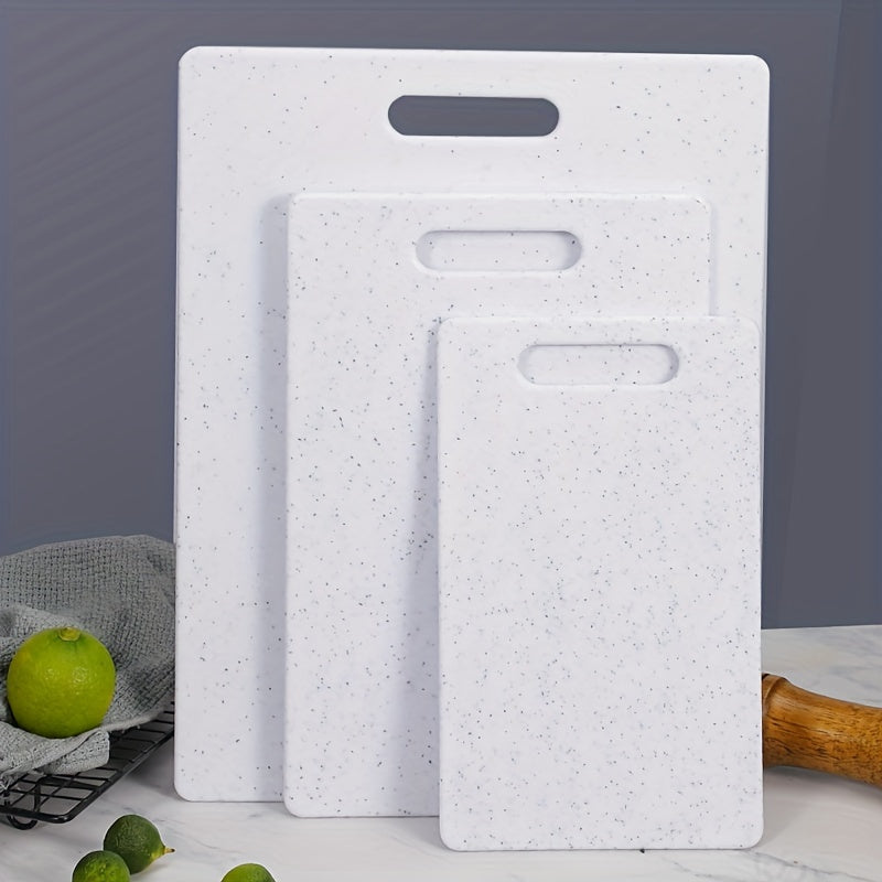 Versatile Kitchen Cutting Board Set with Easy Grip Handle