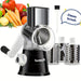 AllinOne Rotary Grater  Mandoline Slicer with Blades