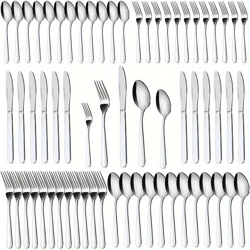 Elegant Stainless Steel Flatware Set for Every Occasion